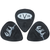 EVH Eddie Van Halen Signature Guitar Picks, Dunlop Max-Grip .88mm, Black, 6-Pack (022-1351-404)