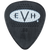 EVH Eddie Van Halen Signature Guitar Picks, Dunlop Max-Grip .88mm, Black, 6-Pack (022-1351-404)