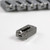 AxLabs String Surfer Roller Saddles for Strat, Black Nickel, Wide 2-7/32" Spacing