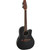 Applause AB2412-5S Heritage Traditional 12-String Acoustic Electric Guitar, Black Satin