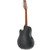 Applause AB2412-5S Heritage Traditional 12-String Acoustic Electric Guitar, Black Satin