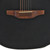 Applause AB2412-5S Heritage Traditional 12-String Acoustic Electric Guitar, Black Satin