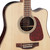 Takamine GD93CE-NAT Solid Top Acoustic Electric Guitar, Rosewood/Quilt Maple Back