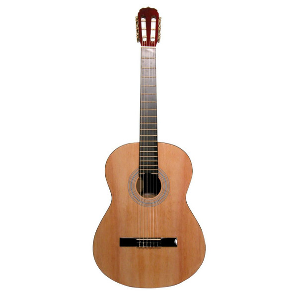 Main Street MAC39 Nylon String Classical Acoustic Guitar, Natural (MAC39)