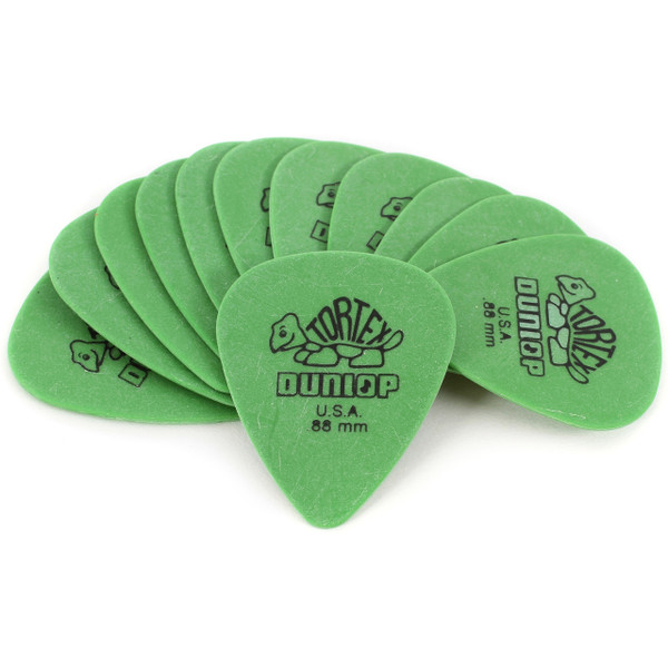 Dunlop 418P.88 Tortex Standard .88mm Guitar Picks, 12-Pack (418P.88)