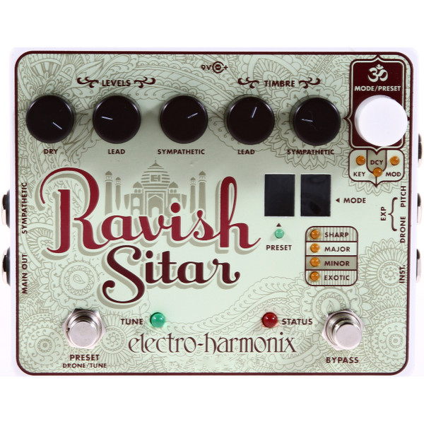 Electro-Harmonix RAVISH SITAR Emulation Effects Pedal