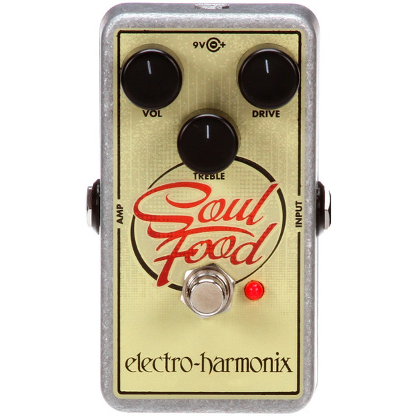 Electro-Harmonix SOUL FOOD Overdrive Guitar Effects Pedal - Distortion/Fuzz/Overdrive