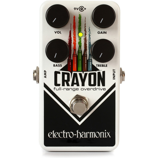 Electro-Harmonix EHX Crayon 69 Full-Range Overdrive Effects Pedal (EHX-CRAYON69)