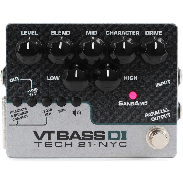 Tech 21 SansAmp Character Series VT Bass DI, CS-VTB-DI