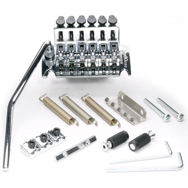 Floyd Rose FRTS1000R2 Special Series Tremolo Bridge System with R2 Nut, Chrome