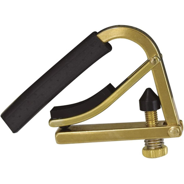 Shubb C1B Original Brass Capo for Steel String Guitars (SH-C1B)