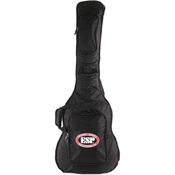 ESP LTD Deluxe Padded Gig Bag for Electric Bass Guitar, Black CGIGDXB