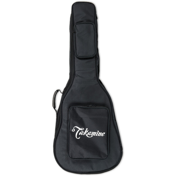Takamine GB-J Heavy -Duty Padded Gig Bag for Jumbo Body Acoustic Guitars, Black