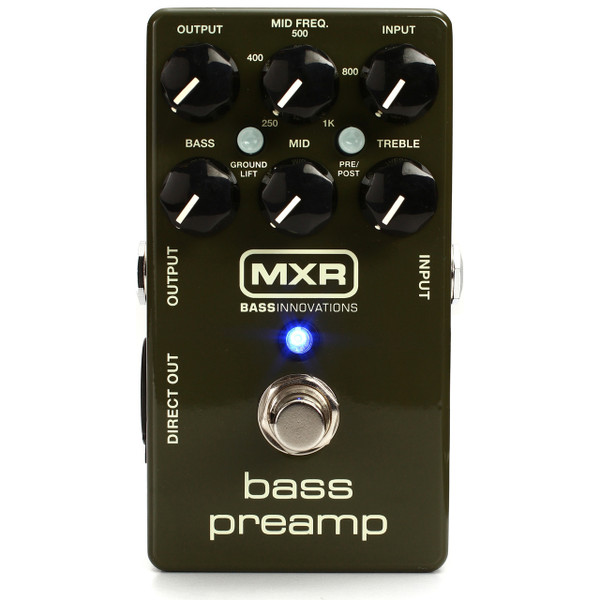 MXR M81 Bass Guitar Preamp Pedal with 3-Band EQ (MXR-M81)