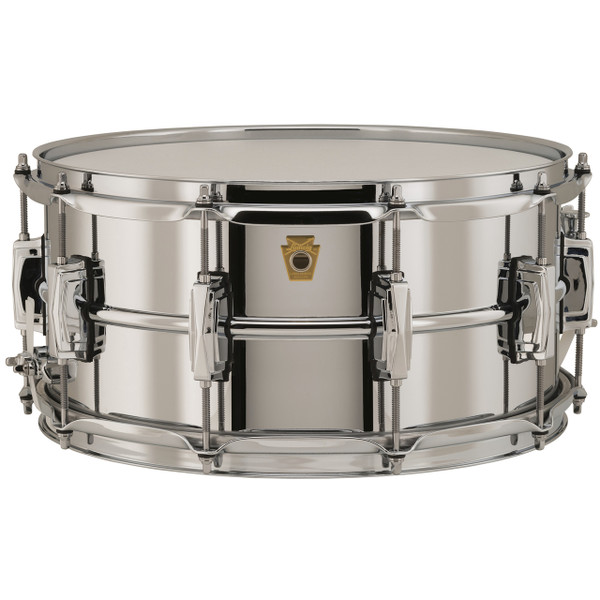 Ludwig LB402B Supraphonic 6.5"X 14" Snare Drum, Chrome Plated Brass Shell
