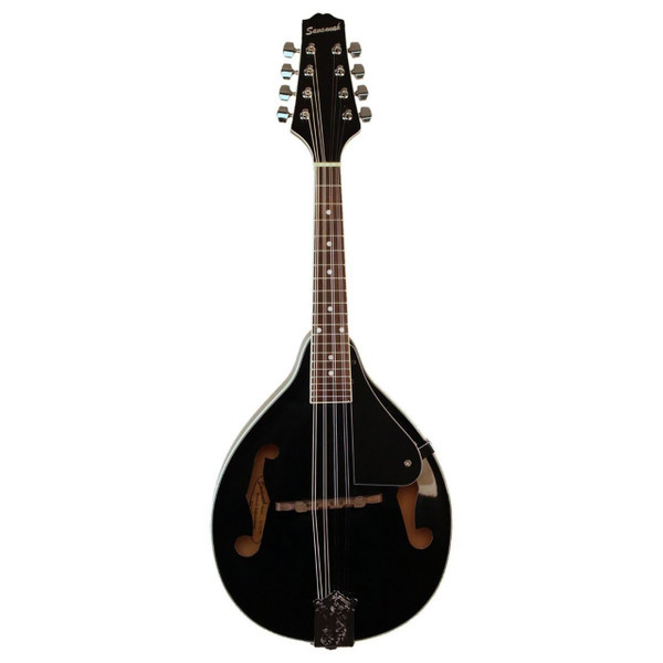 Savannah SA-100-BK Acoustic A-Style Mandolin, Black