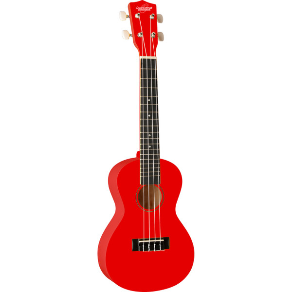 Oscar Schmidt OU1CRD Concert Ukulele, Red (OU1CRD)