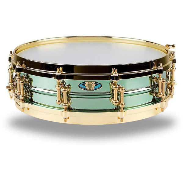 Ludwig LW0414CP Signature Carl Palmer "Venus" Snare Drum, Green