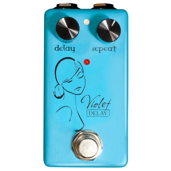 Red Witch Seven Sisters Series Violet Delay Effects Pedal