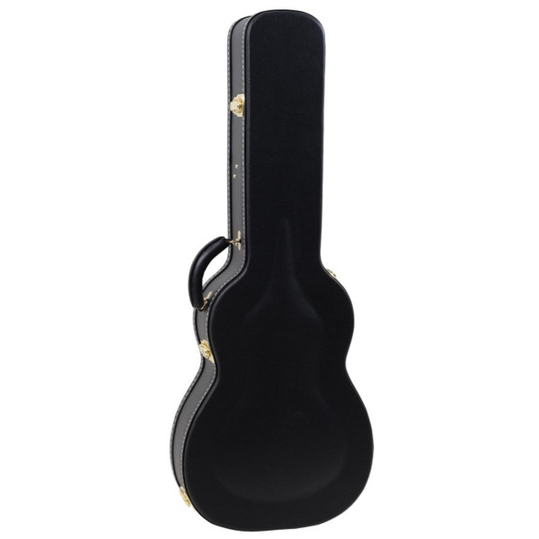 Guardian CG-033-O Premier Deluxe Archtop Hardshell Case for O-Style Acoustic Parlor Guitar, Black