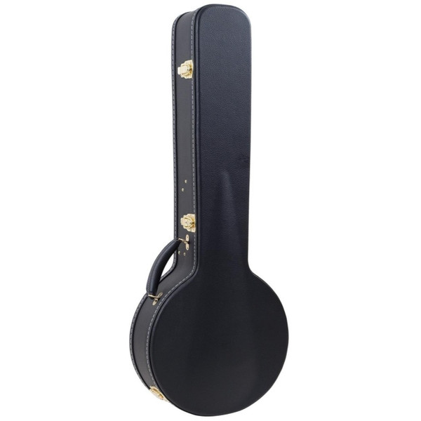 Guardian CG-033-J Premier Deluxe Archtop Hardshell Case for Banjo, Black