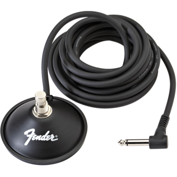 Fender Single Button On-Off Amplifier Footswitch, 1/4" Jack (099-4049-000)