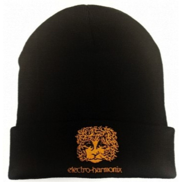 EHX Electro-Harmonix Ram's Head Logo Beanie, Black (EHX-BEANIE)