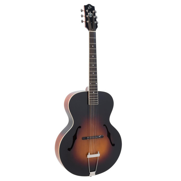 The Loar LH-600-VS Hand-Carved Archtop Acoustic Guitar, Vintage Sunburst (LH-600-VS)