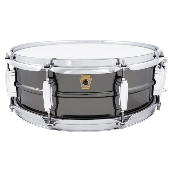 Ludwig LB414 Black Beauty 5"x 14" Brass Snare Drum, Black Nickel with Imperial Lugs (LB414)
