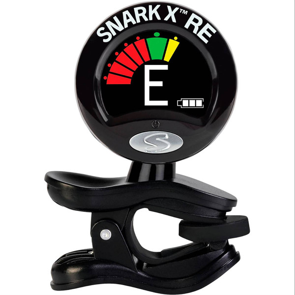 Snark X Rechargeable Clip-On Chromatic Tuner For Guitar, Bass, and Violin