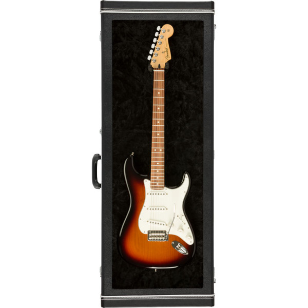 Fender Wall Mounted Electric Guitar Display Case, Black (099-5000-306)