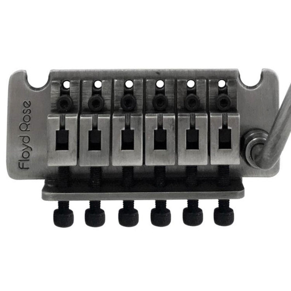 Floyd Rose FRTNFTASR3 Non-Fine Tuner Tremolo System with R3 Nut, Antique Silver (FRTNFTASR3)