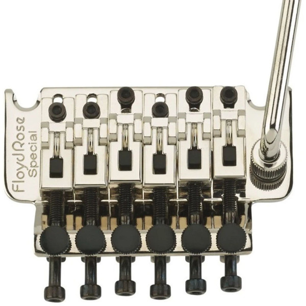 Floyd Rose FRTS4000L Special Series Left-Handed Tremolo System, Nickel (Model pictured is right-handed)