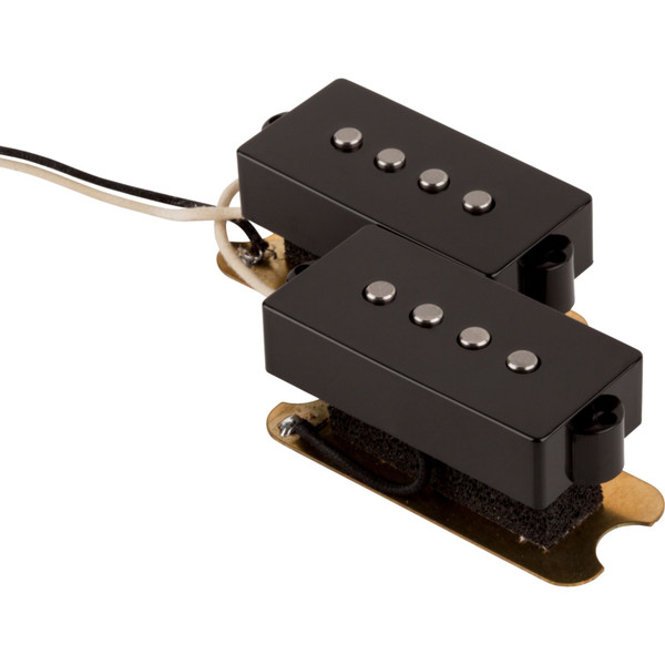 Fender Original '62 Precision Bass Pickups, Set of 2, Black (099-2046-000)