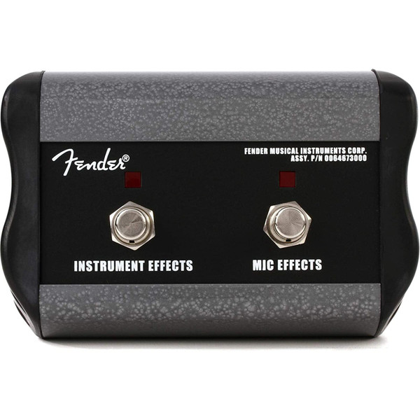 Fender 2-Button Footswitch for Acoustasonic Ultralight Amplifier (006-4673-049)