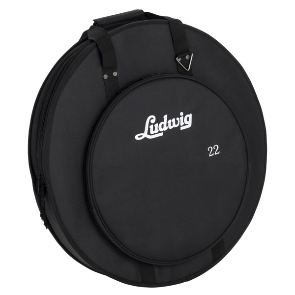 Ludwig LXC1BLK Black Canvas Cymbal Bag, 22" (LXC1BLK)