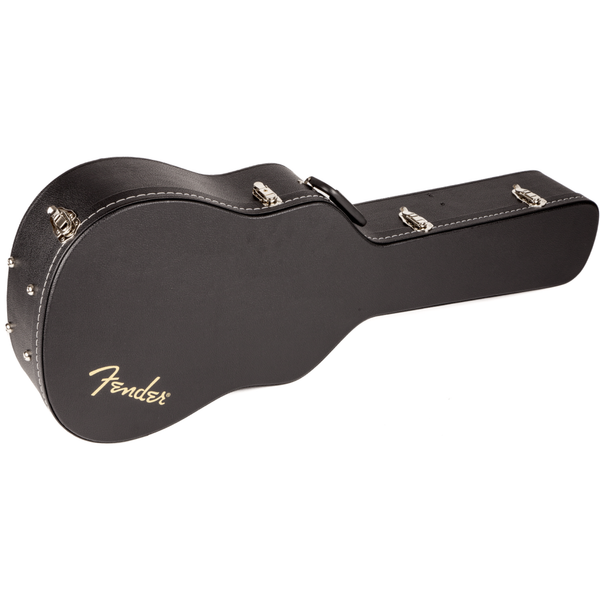 Fender Flat Top Dreadnought Acoustic Guitar Hardshell Case, Black (099-6203-306)