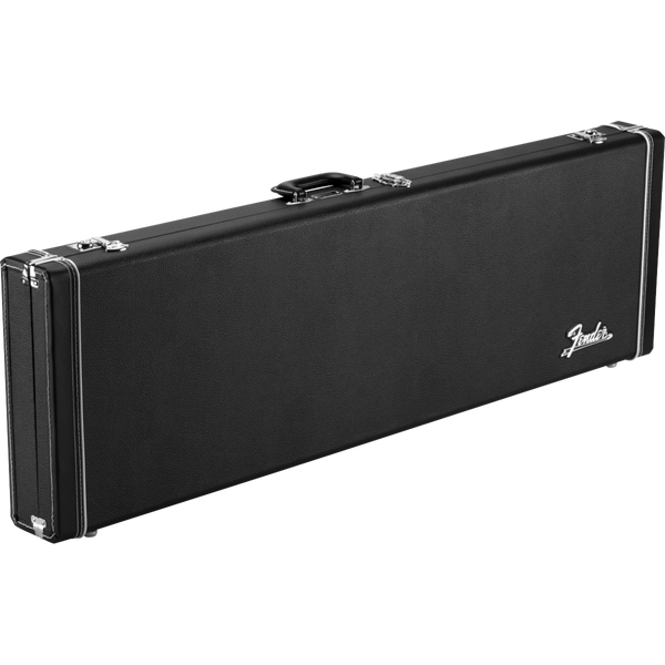 Fender Classic Series Wood Case for Precision Bass and Jazz Bass Guitars, Black (099-6166-306)