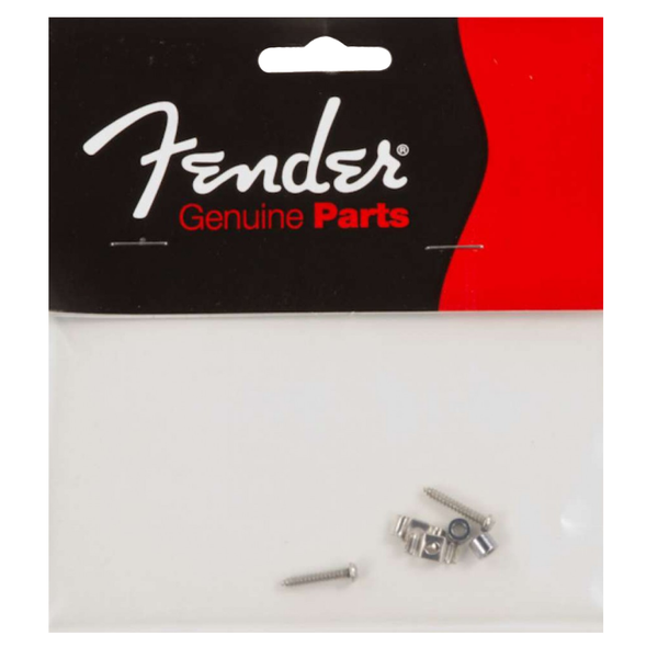 Fender Vintage-Style Stratocaster String Guides, Set of 2, Chrome (099-4910-000)