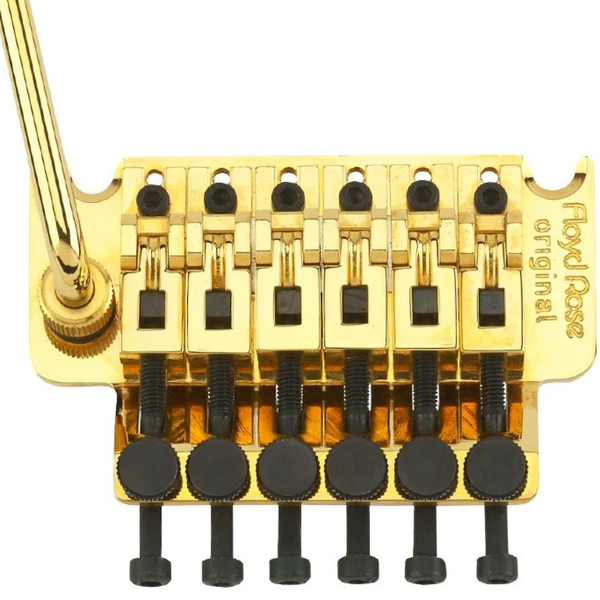 Floyd Rose FRT300LL3 Original Series Left-Handed Tremolo System with L3 Nut, Gold (FRT300LL3)