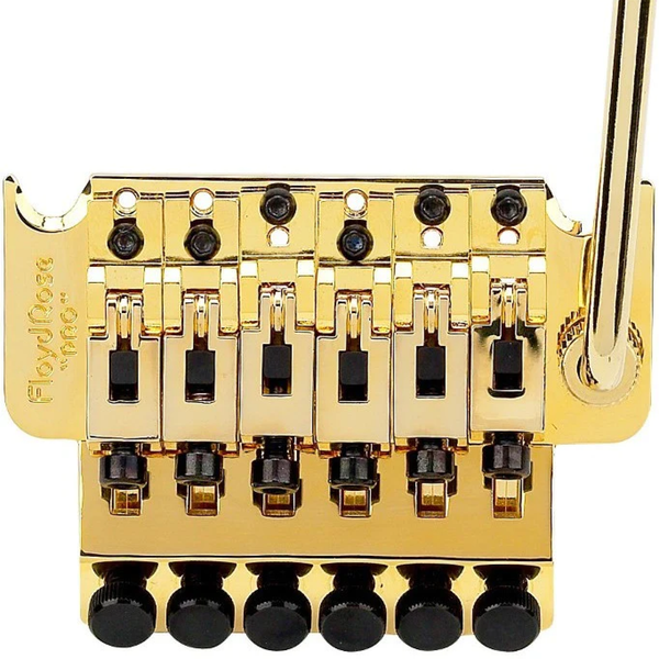 Floyd Rose 1000 Series Pro Tremolo System with R3 Nut, Gold, FRTP3000 (FRTP3000R3)