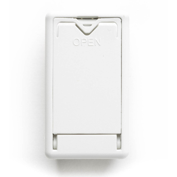 Dunlop ECB244WH Effects Pedal Battery Box, White (ECB244WH)