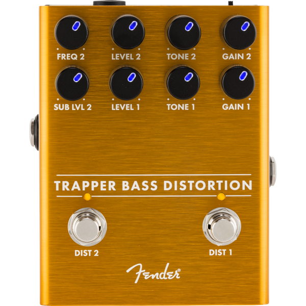 Fender Trapper Bass Distortion Guitar Effects Pedal (023-4564-000)