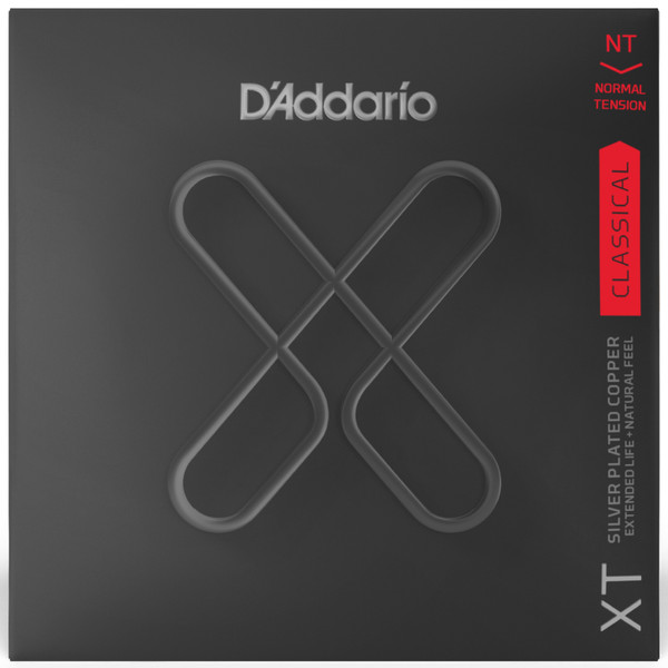 D’Addario XT Coated Composite/Nylon Classical Guitar Strings, Normal Tension