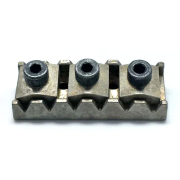 Floyd Rose FRNR3RP Relic Original Series  R3 Locking Nut, Relic Nickel