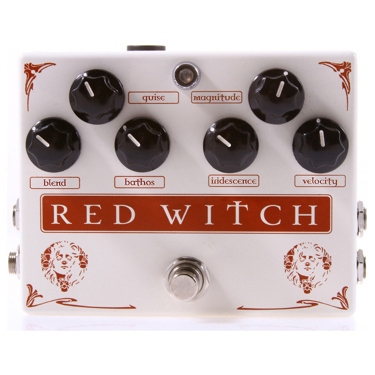 ギター Red Witch Medusa Chorus Tremolo Red Witch Medusa Chorus Tremelo Guitar Effects Pedal