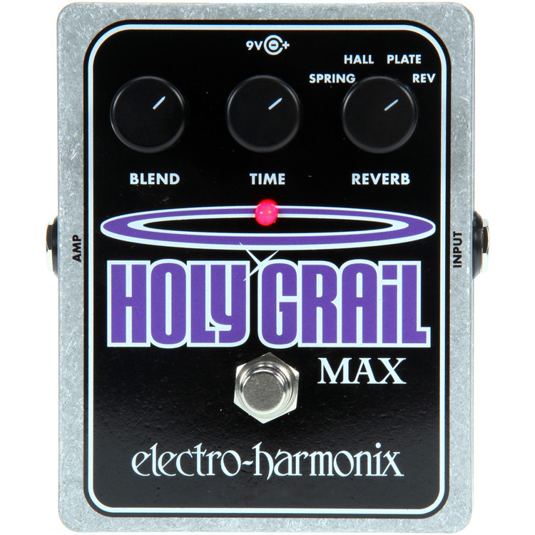 うちももう　Electro-Harmonix Holy Grail Electro-Harmonix EHX Holy Grail Max Reverb Effects Pedal w/ Power