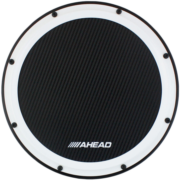 Ahead AHSHP 14" SHoop Marching Snare Drum Practice Pad with Snare Sound