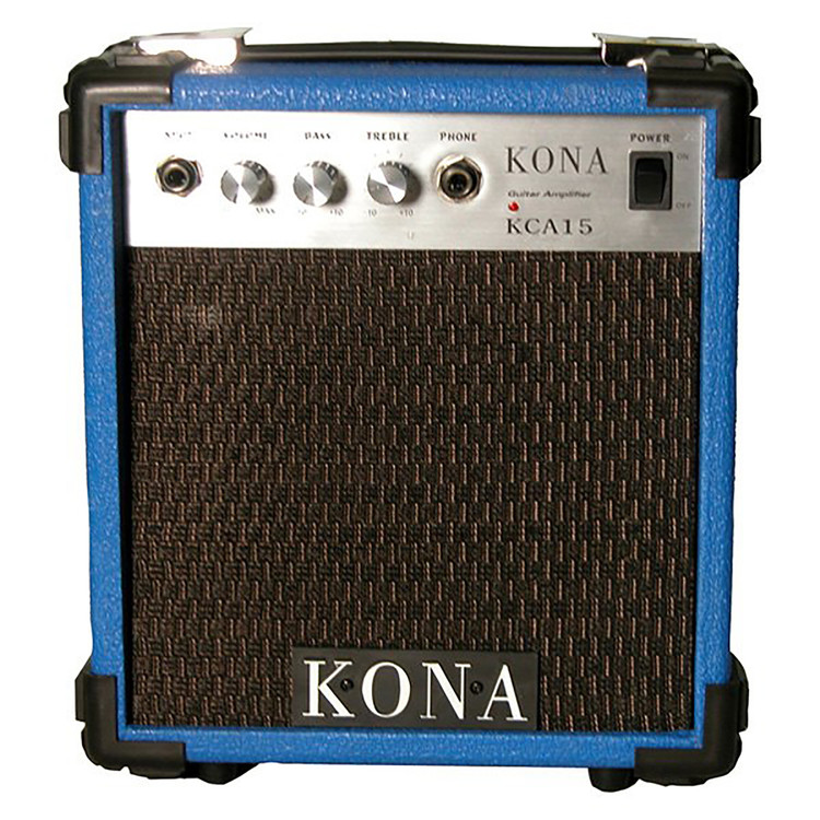 Kona 10 Watt Guitar Amp KCA15BL Guitar Amplifier , Blue