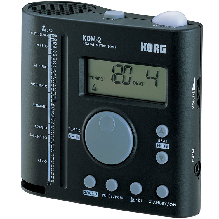Korg KDM-2 Digital Metronome for Band Orchestra, w/ Tap Tempo - Main Image